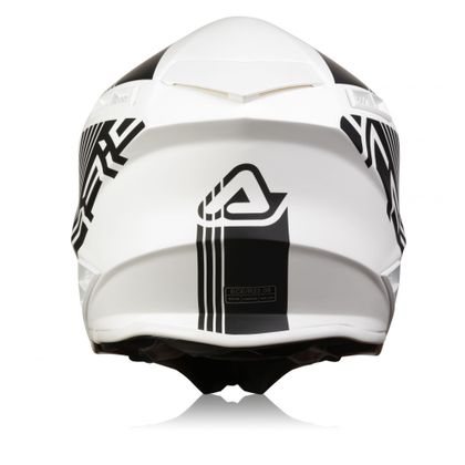Casco de motocross Acerbis X-TRACK BLACK/WHITE 2023
