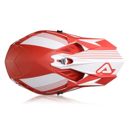 Casco de motocross Acerbis X-TRACK RED/WHITE 2023
