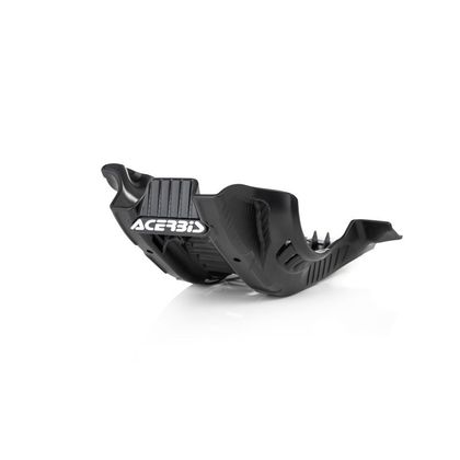 Sabot moteur Acerbis Skid Plate - Noir / Blanc Ref : AE2930 