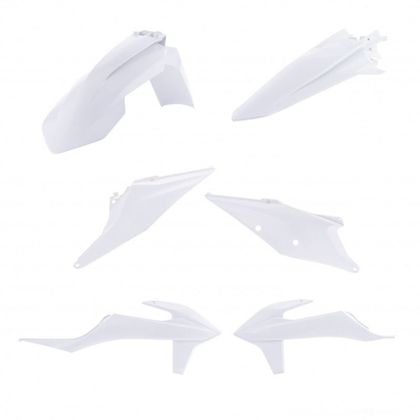 Kit plastiques Acerbis couleur blanc 2
