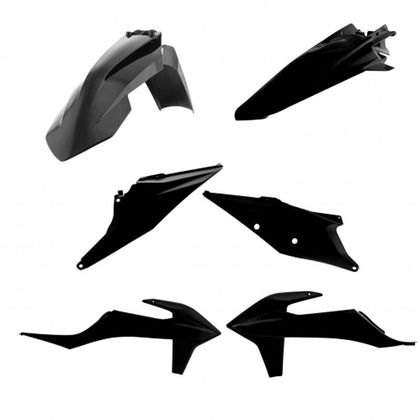 Kit de piezas de plástico Acerbis color negro