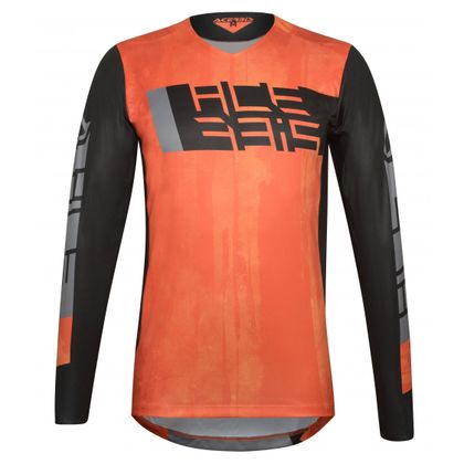 Camiseta de motocross Acerbis X OUTRUN ORANGE/BLACK 2021