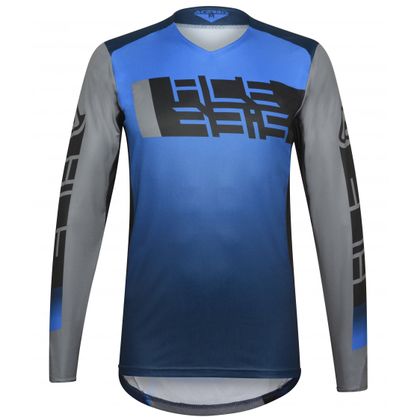Camiseta de motocross Acerbis X OUTRUN BLUE/GREY 2021