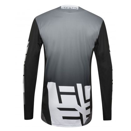 Camiseta de motocross Acerbis X OUTRUN GREY/BLACK 2021