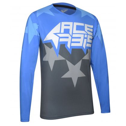 Camiseta de motocross Acerbis X-FLEX STARCHASER BLUE/GREY 2021 Ref : AE3104 