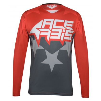 Camiseta de motocross Acerbis X-FLEX STARCHASER RED/GREY 2021
