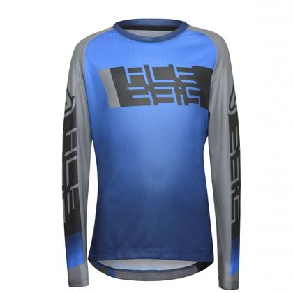 Camiseta de motocross Acerbis X OUTRUN BLUE/GREY - Azul / Gris