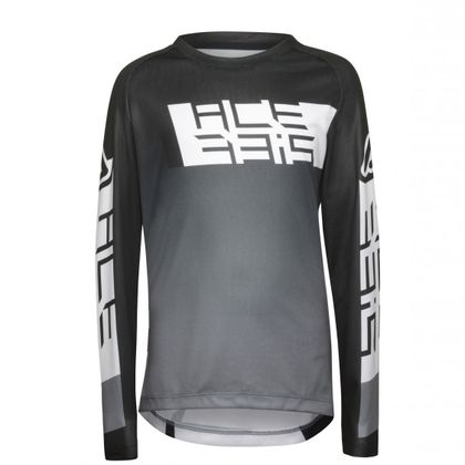 Camiseta de motocross Acerbis X OUTRUN GREY/BLACK