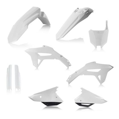Kit de piezas de plástico Acerbis Color Full blanco/negro