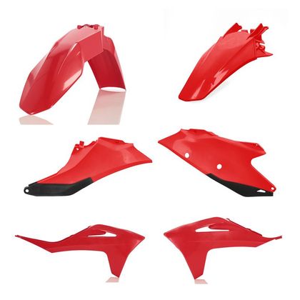 Kit de piezas de plástico Acerbis color original - Rojo