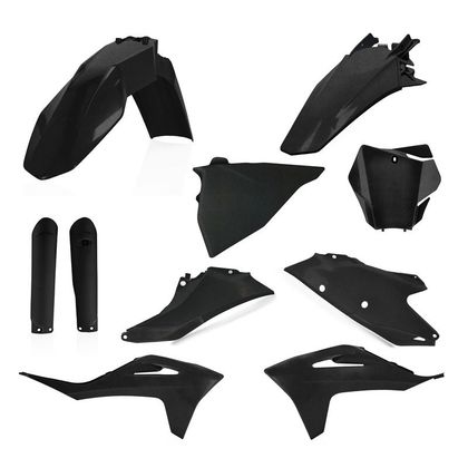 Kit de piezas de plástico Acerbis FULL KIT NEGRO METÁLICO - Negro
