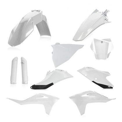 Kit plastiques Acerbis FULL KIT BLANC/NOIR