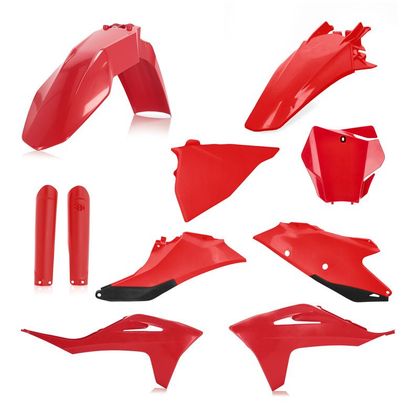 Kit de piezas de plástico Acerbis FULL KIT ORIGINAL - Rojo