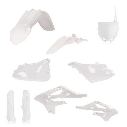 Kit plastiques Acerbis Full couleur blanc