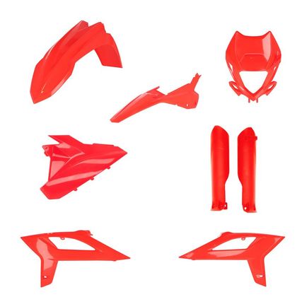 Kit de piezas de plástico Acerbis FULL KIT ROJO - Rojo