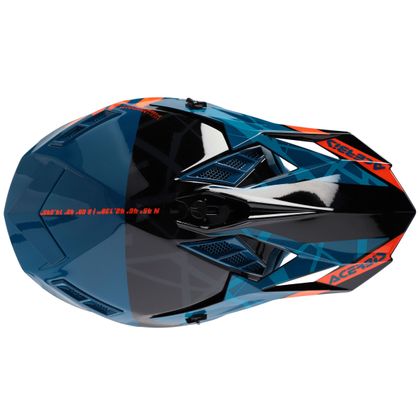 Casco de motocross Acerbis X-TRACK VTR ECE 2206 2024 - Negro / Verde