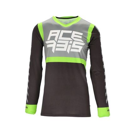 Camiseta de motocross Acerbis X-FLEX FIVE 2023 - Negro / Verde