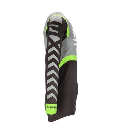 Camiseta de motocross Acerbis X-FLEX FIVE 2023 - Negro / Verde