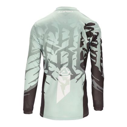 Camiseta de motocross Acerbis MX J-TRACK SIX 2023 - Verde / Negro