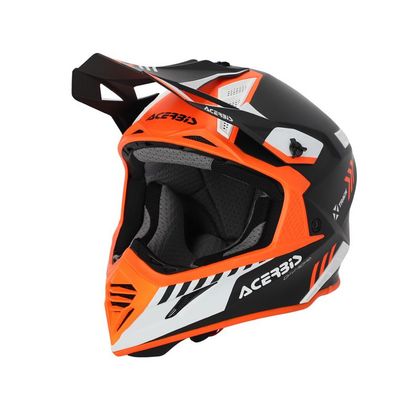 Casco de motocross Acerbis X-TRACK VTR MIPS 2023 - Negro / Naranja Ref : AE3610 