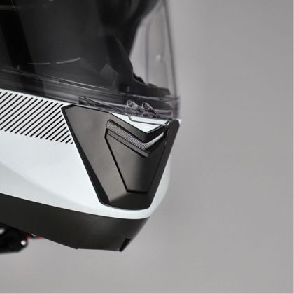 Casque modulable Acerbis SEREL DECO - Blanc / Rouge