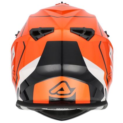 Casque cross Acerbis LINEAR 22.06 GRAPHIC 2026 - Orange / Blanc