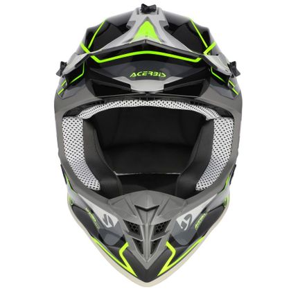 Casque cross Acerbis LINEAR 22.06 GRAPHIC 2026 - Noir / Jaune