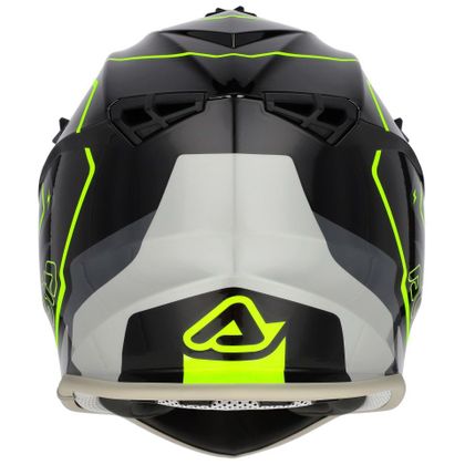 Casque cross Acerbis LINEAR 22.06 GRAPHIC 2026 - Noir / Jaune