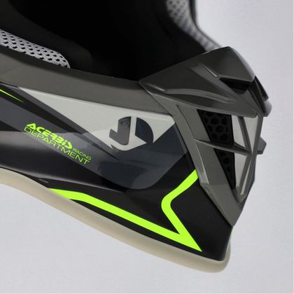 Casque cross Acerbis LINEAR 22.06 GRAPHIC 2026 - Noir / Jaune