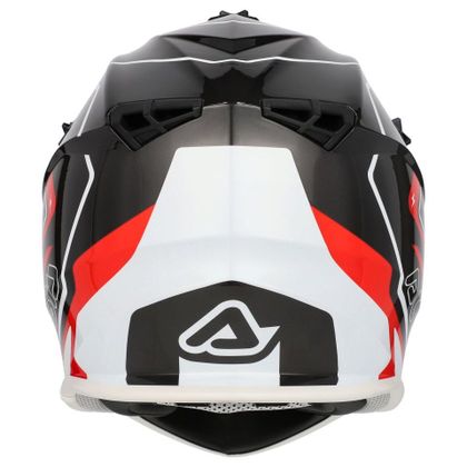 Casque cross Acerbis LINEAR 22.06 GRAPHIC 2026 - Gris / Rouge