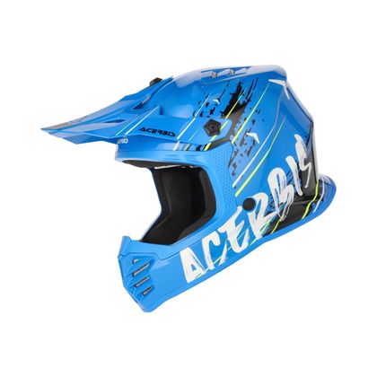 Cască cross Acerbis PROFILE 22.06 COPIL - Alb / Albastru Ref: AE6612 