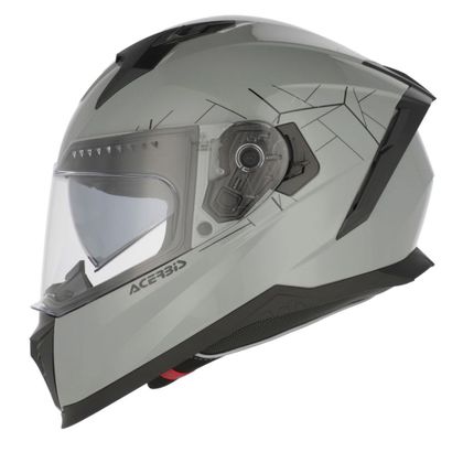 Capacete integral Acerbis X-WAY SOLID - Cinza