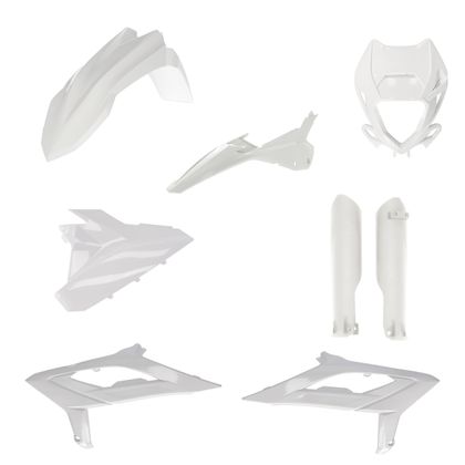 Acerbis FULL KIT Plastics kit - White
