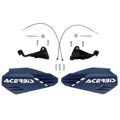 Protèges-mains Acerbis K-LINEAR - Blanc / Bleu