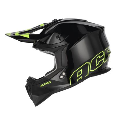 Kask cross Acerbis LINEAR 22.06 2027 - Czarny / Żółty