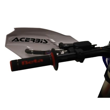 Protèges-mains Acerbis K LINEAR BETA Universel - Blanc / Noir