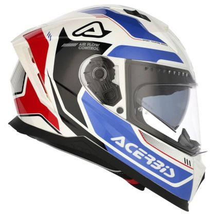 Acerbis X-WAY GRAPHIC Integraalhelm - Wit / Blauw