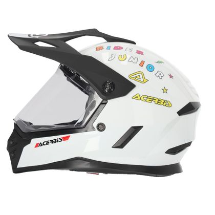 Casque intégral Acerbis RIDER JUNIOR - Blanc