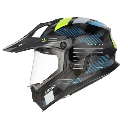 Casque intégral Acerbis RIDER JUNIOR - Noir / Jaune