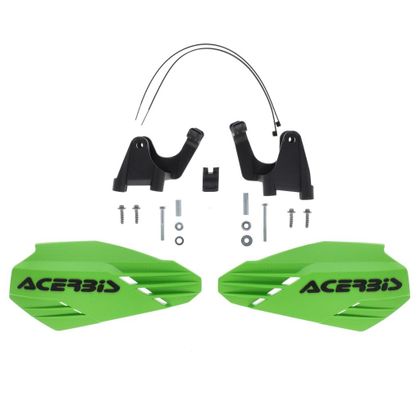 Acerbis K- LINEAR KH 24 Universal Hand protectors - Green / Black