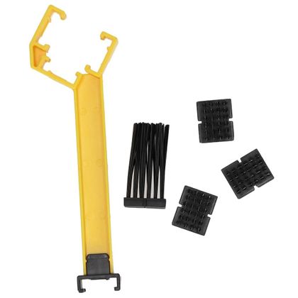 Brosse Acerbis BRUSCIA Universel - Noir / Jaune