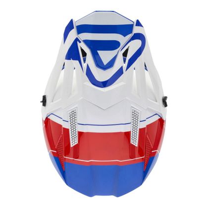 Casque cross Acerbis T711 2026 - Blanc / Bleu