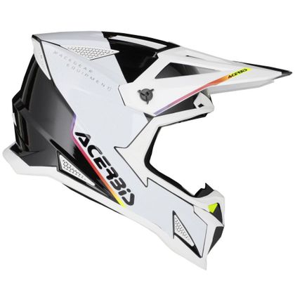 Casque cross Acerbis T711 2026 - Blanc / Noir