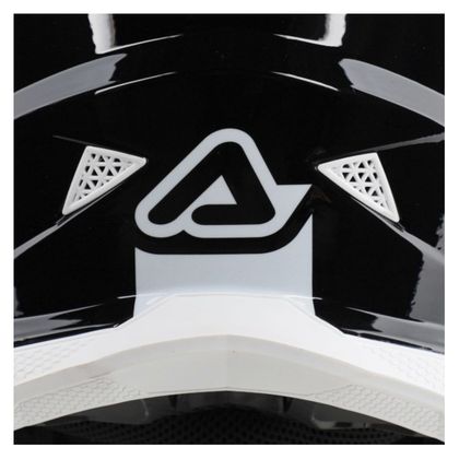 Casque cross Acerbis T711 2026 - Blanc / Noir