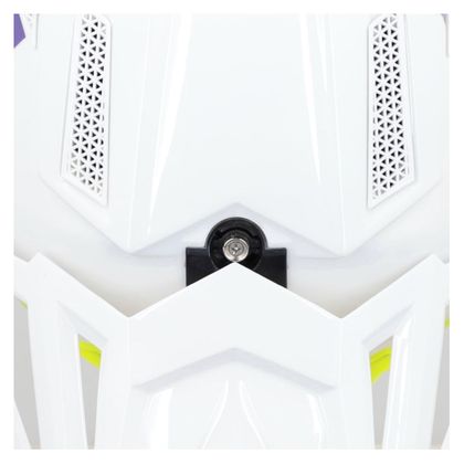 Casque cross Acerbis T711 2026 - Blanc / Violet