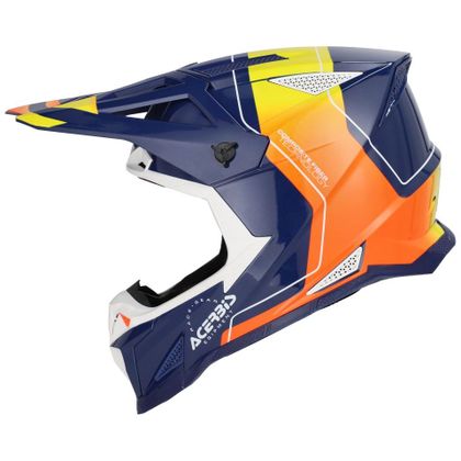 Casque cross Acerbis T711 2026 - Bleu / Orange