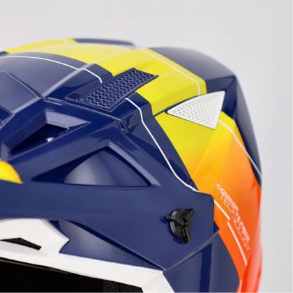 Casque cross Acerbis T711 2026 - Bleu / Orange