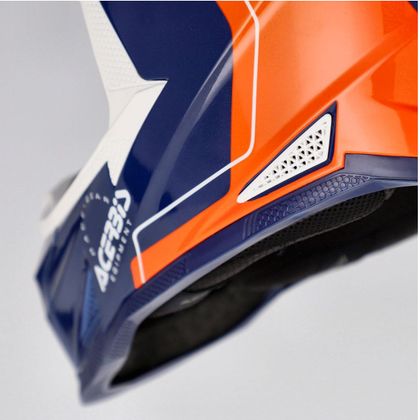 Casque cross Acerbis T711 2026 - Bleu / Orange