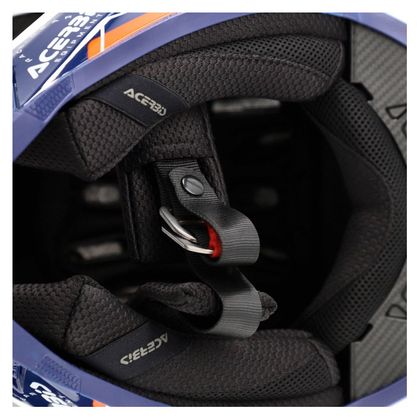 Casque cross Acerbis T711 2026 - Bleu / Orange