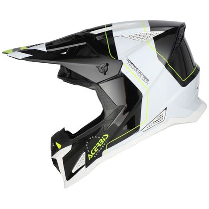 Casque cross Acerbis T711 2026 - Noir / Blanc